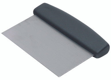 Dough Scraper Black Handle 150 x 75mm