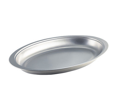 GenWare Stainless Steel Oval Banqueting Dish 50cm/20"