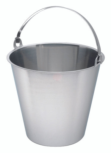 Swedish S/St. Bucket 12 Litre Graduated