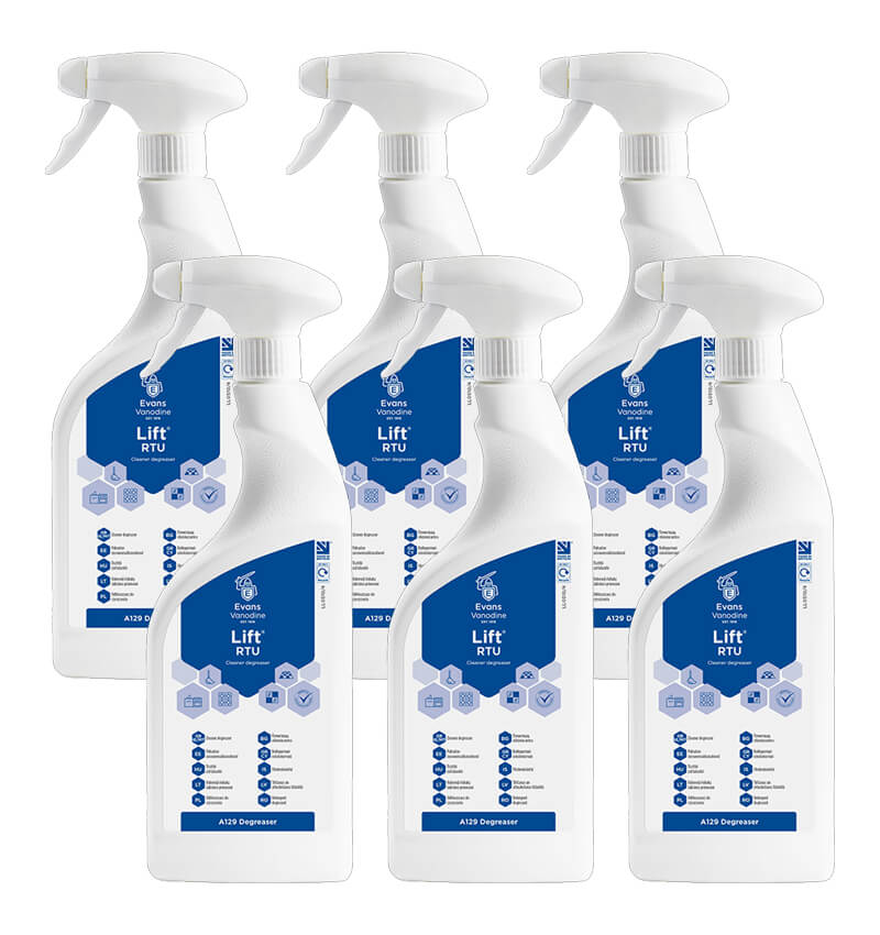 Evans Lift Heavy Duty Cleaner And Degreaser 750ml Ready To Use Trigger Bottles