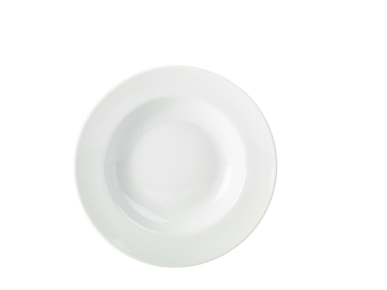 Genware Porcelain Soup Plate/Pasta Dish 27cm/10.75" 6 Pack