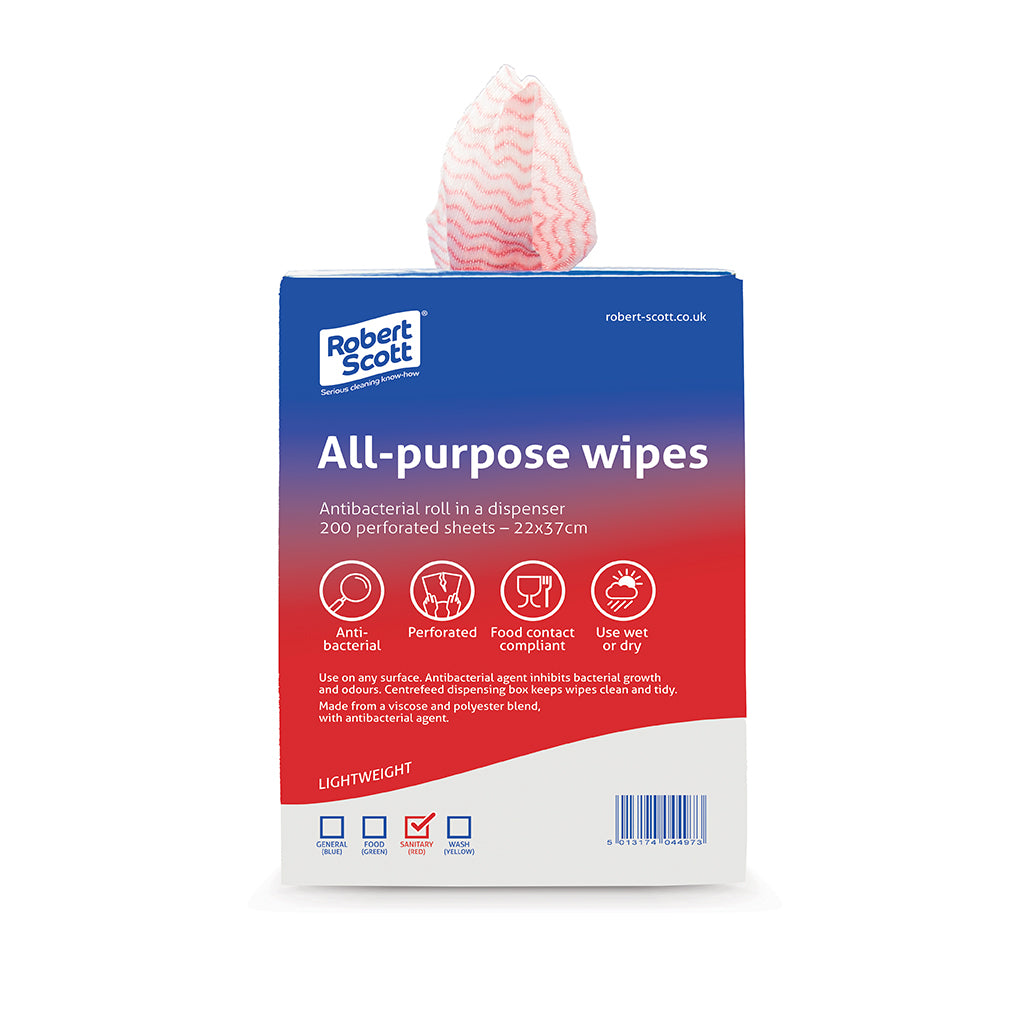 Wipe Cloth On A Roll 200 Pack
