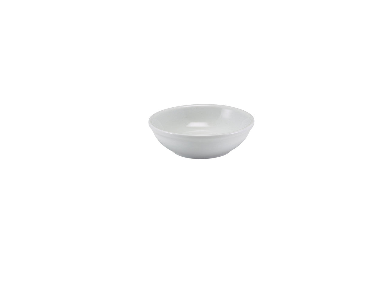 GenWare Porcelain Butter/Dip Dish 7.8cm/3" 12 Pack Group Image