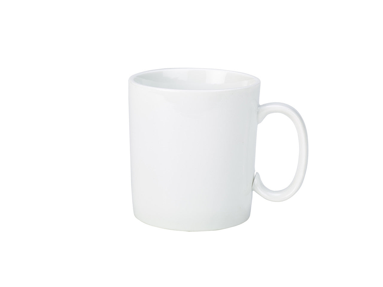 Genware Porcelain Straight Sided Mug 34cl/12oz 6 Pack
