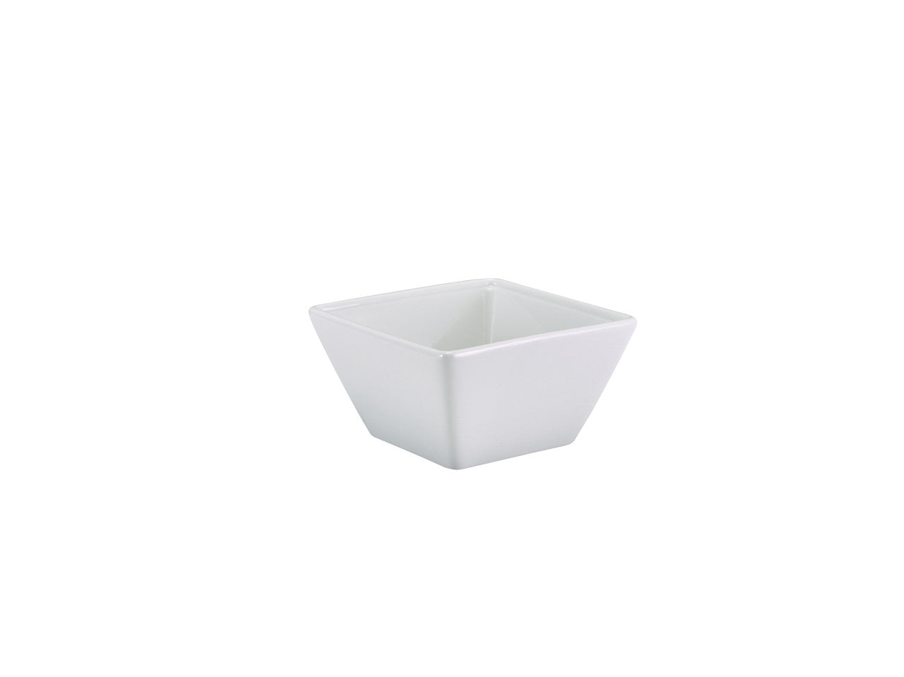 GenWare Porcelain Square Bowl 10.5cm/4" 6 Pack