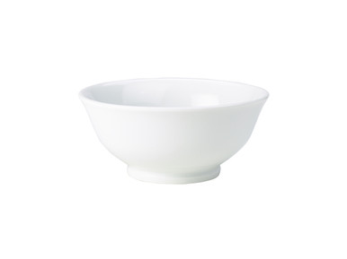 Genware Porcelain Footed Valier Bowl 13cm/5" 6 Pack