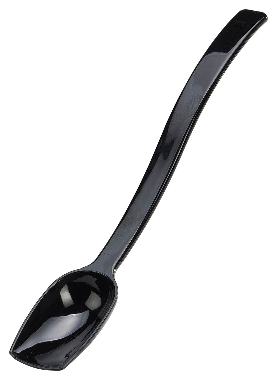 Salad Spoon Solid 3/4oz Black 10" Long