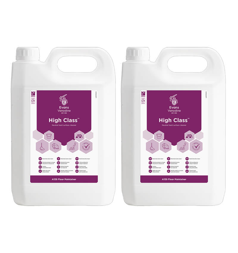 Evans High Class Neutral Hard Surface Cleaner 5Ltr