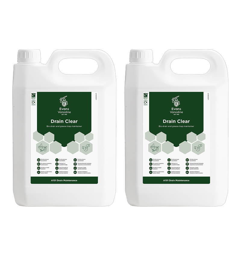 Evans Drain Clear Drain And Grease Trap Maintainer 5Ltr
