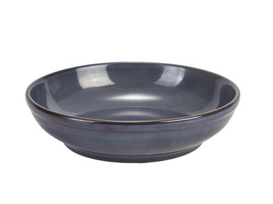 Terra Stoneware Rustic Blue Coupe Bowl 23cm 6 Pack