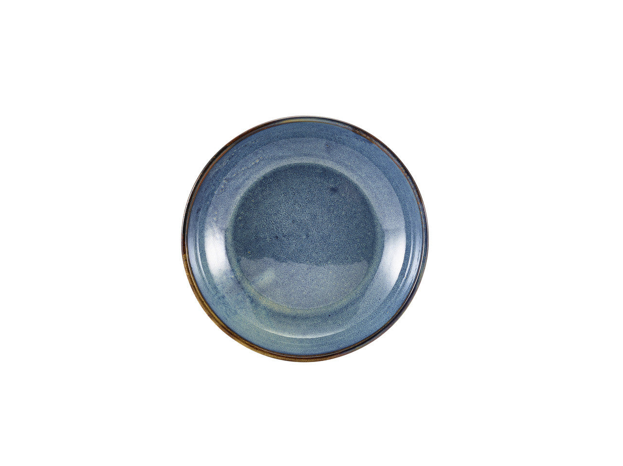 Terra Porcelain Aqua Blue Coupe Bowl 20cm 6 Pack Group Image