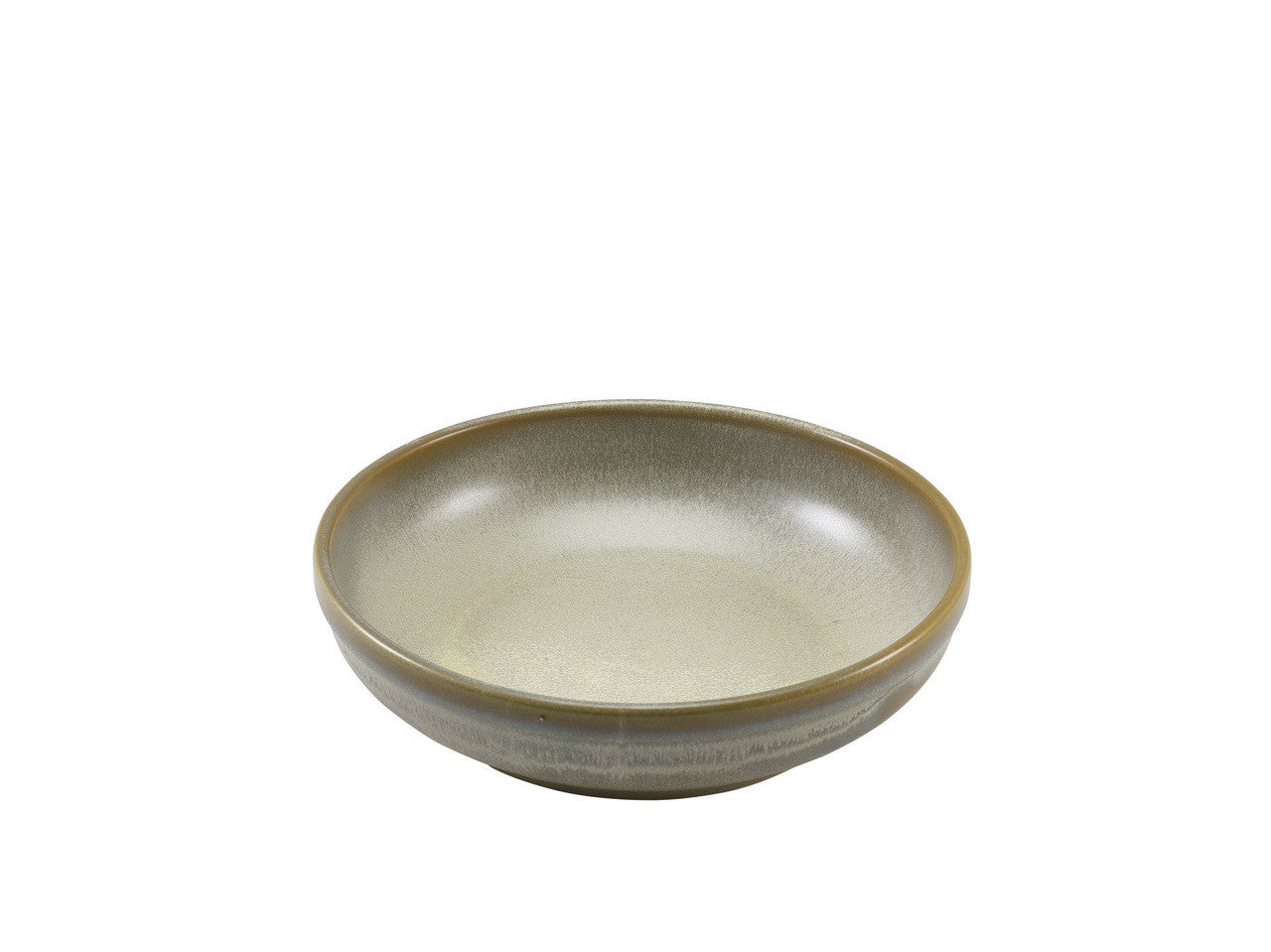 Terra Porcelain Matt Grey Coupe Bowl 23cm 6 Pack