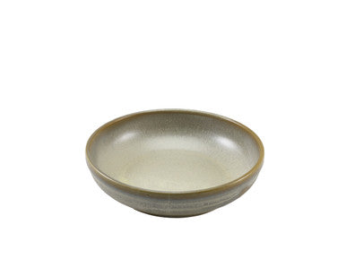 Terra Porcelain Matt Grey Coupe Bowl 23cm 6 Pack