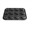 Full shot of the back of Vogue Non Stick Muffin tray 12 cup.