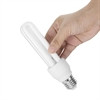 A hand holding the Eazyzap Replacement Fly Killer Bulb.