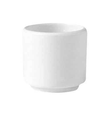 Steelite Monaco White Egg Cup Footless 4.75cm 12 Pack