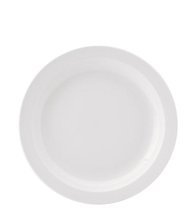 Utopia Pure White Narrow Rim Plate 10" 25.5cm 18 Pack