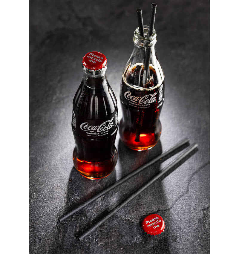 Agave Black Cocktail Straw 15cm 3000 Pack Cola