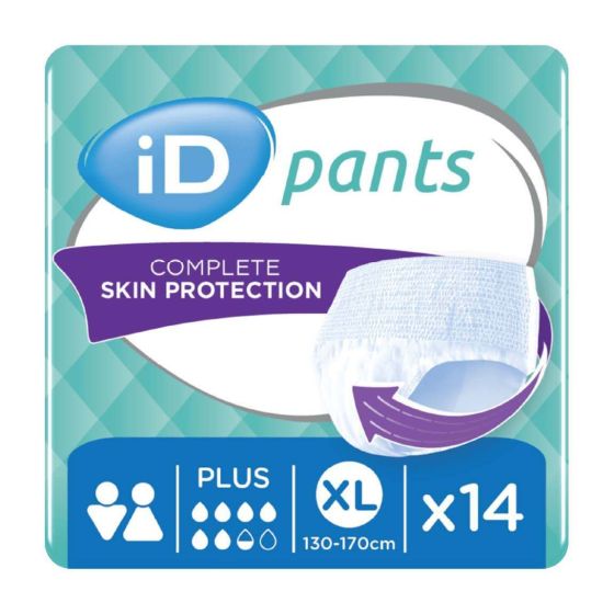 Id Expert Pants Sensitive X Large Plus 112 Pack