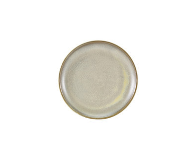 Terra Porcelain Matt Grey Coupe Plate 24cm 6 Pack