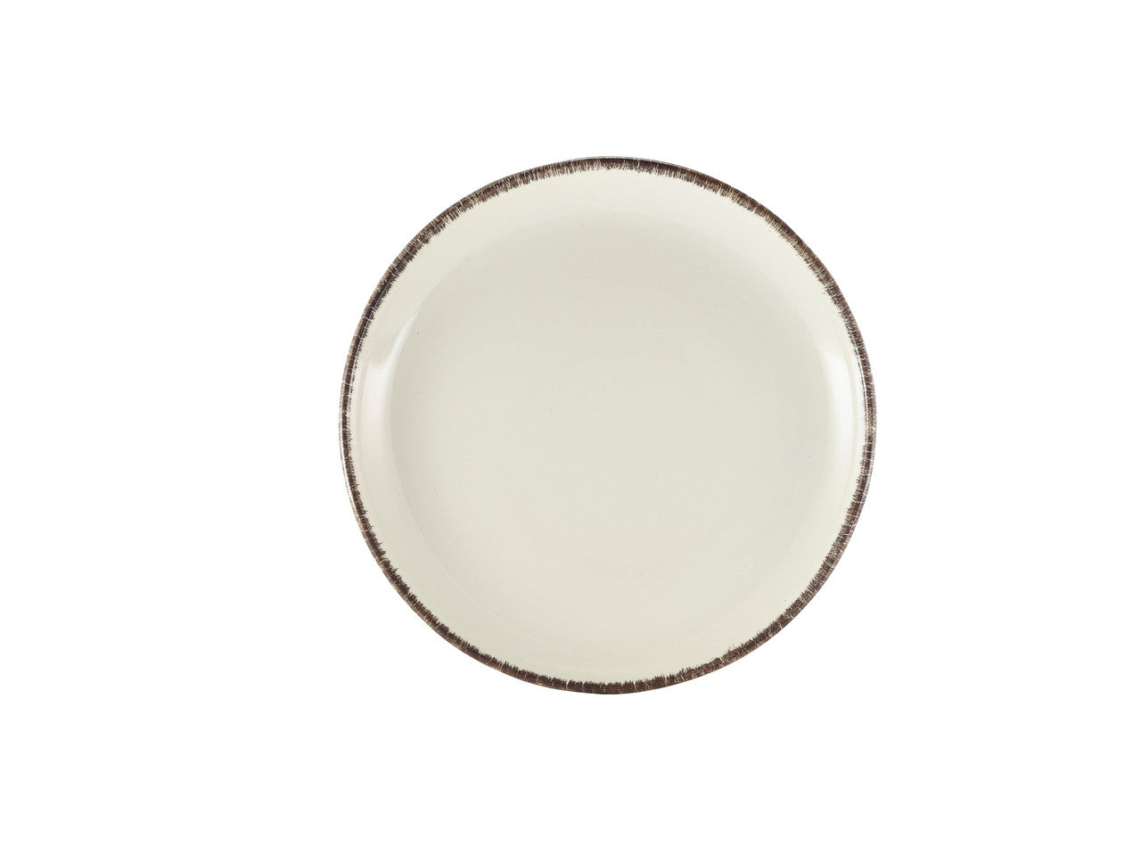 Terra Stoneware Sereno Grey Coupe Plate 24cm 6 Pack Group Image