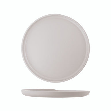 White Copenhagen Round Melamine Plate 28cm 6 Pack