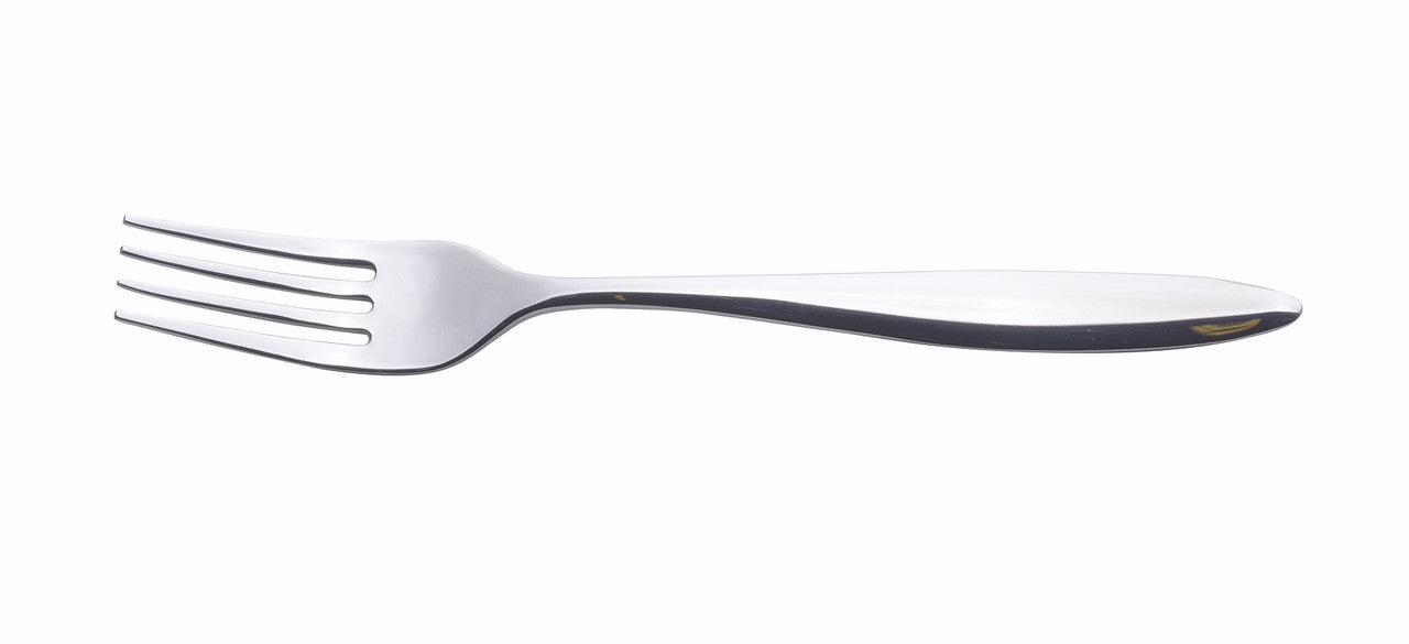 Genware Teardrop Dessert Fork 18/0 (Dozen) With Colours