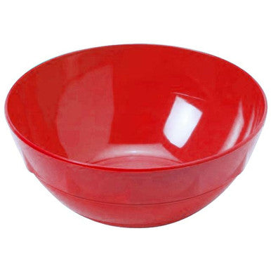 12cm Polycarbonate Round Bowl Red
