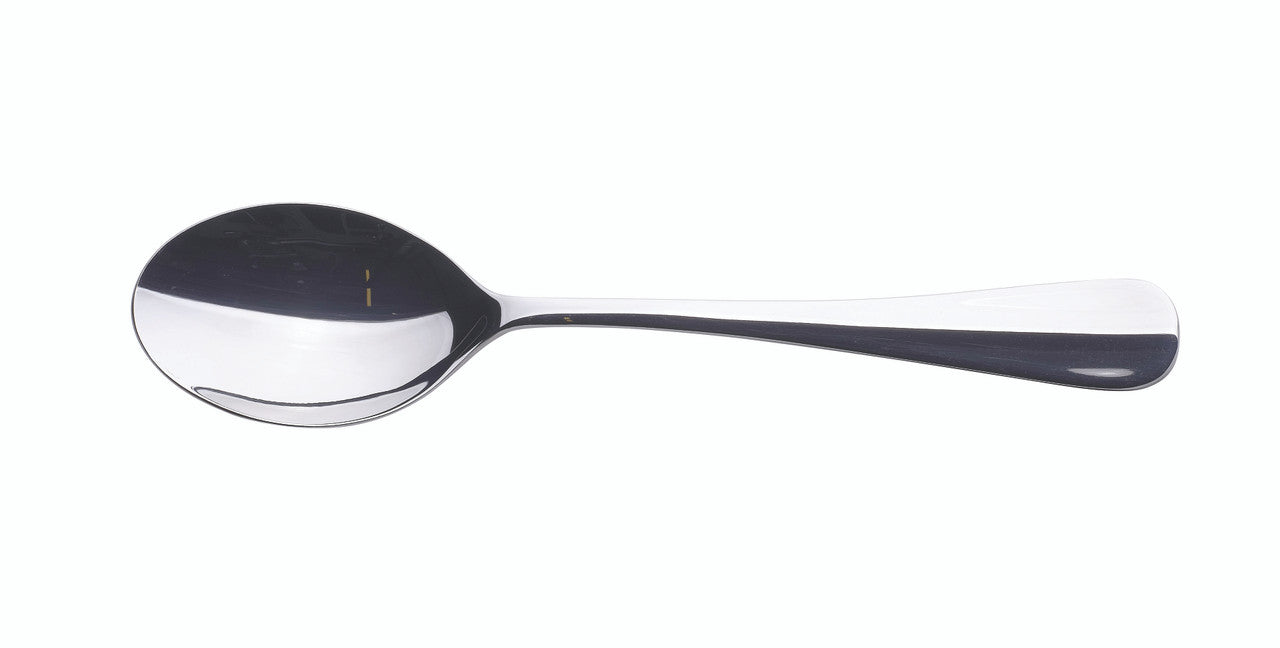 Genware Baguette Dessert Spoon 18/0 (Dozen)