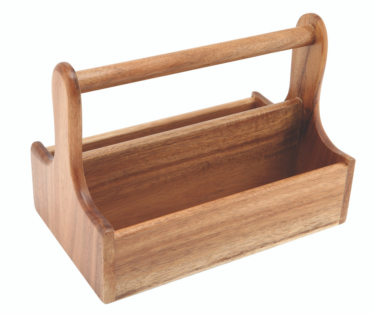 Genware Dark Wood Table Caddy