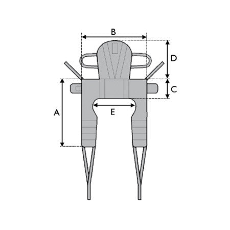 Invacare High Back Dress Toileting Sling Polyester Fabric background