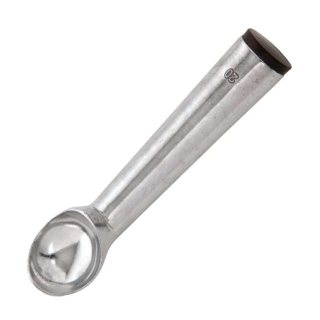 Vogue Ice Cream Scoop Brown Cap 2oz full shot.