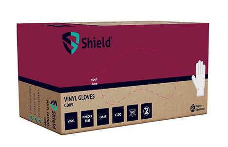 Vinyl Gloves Powder Free Clear