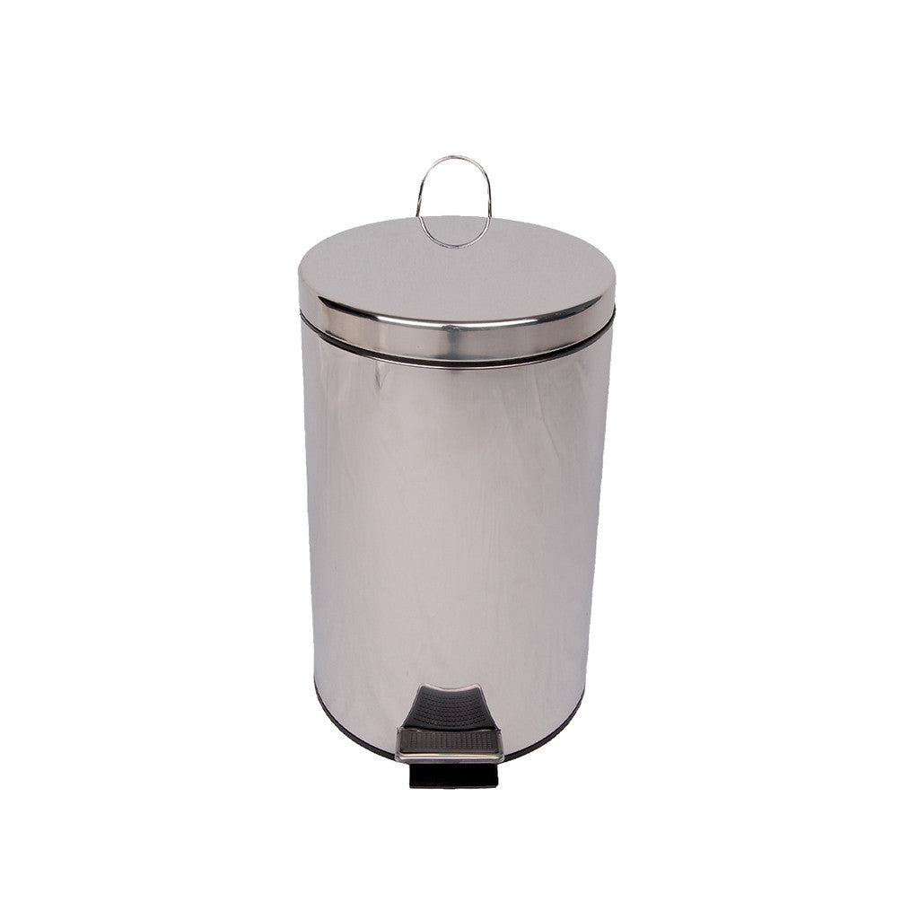 20Ltr Stainless Steel Pedal Bin
