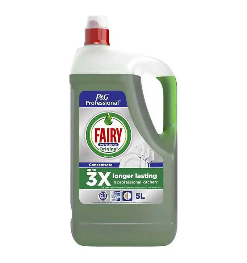 Fairy Washing Up Liquid 5ltr Bottle