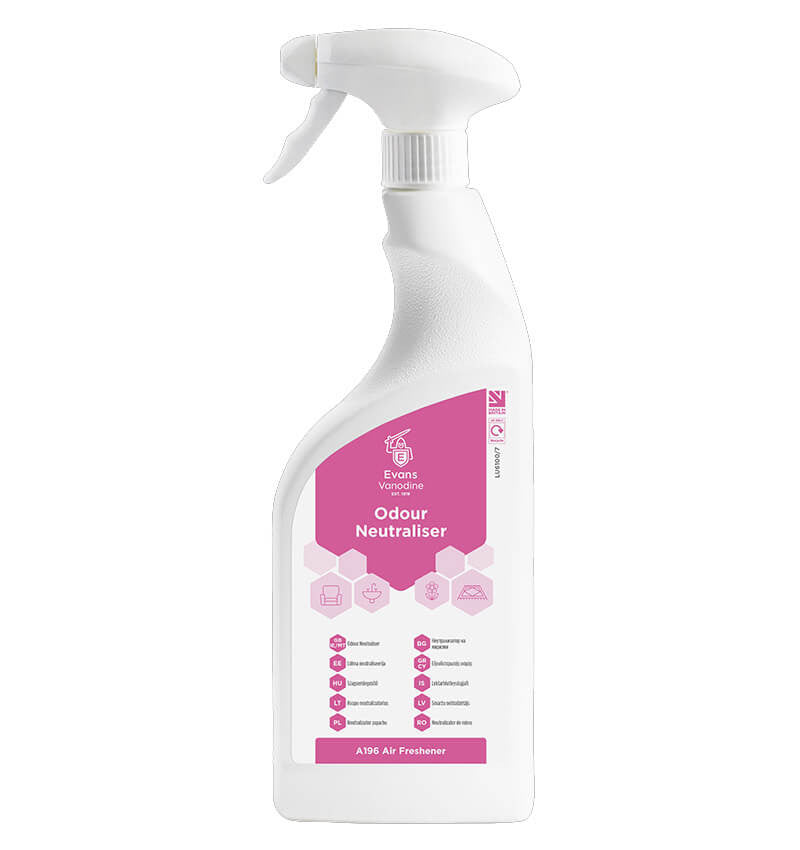 Evans Carpet a Fabric Odour Neutraliser 750ml Bottle