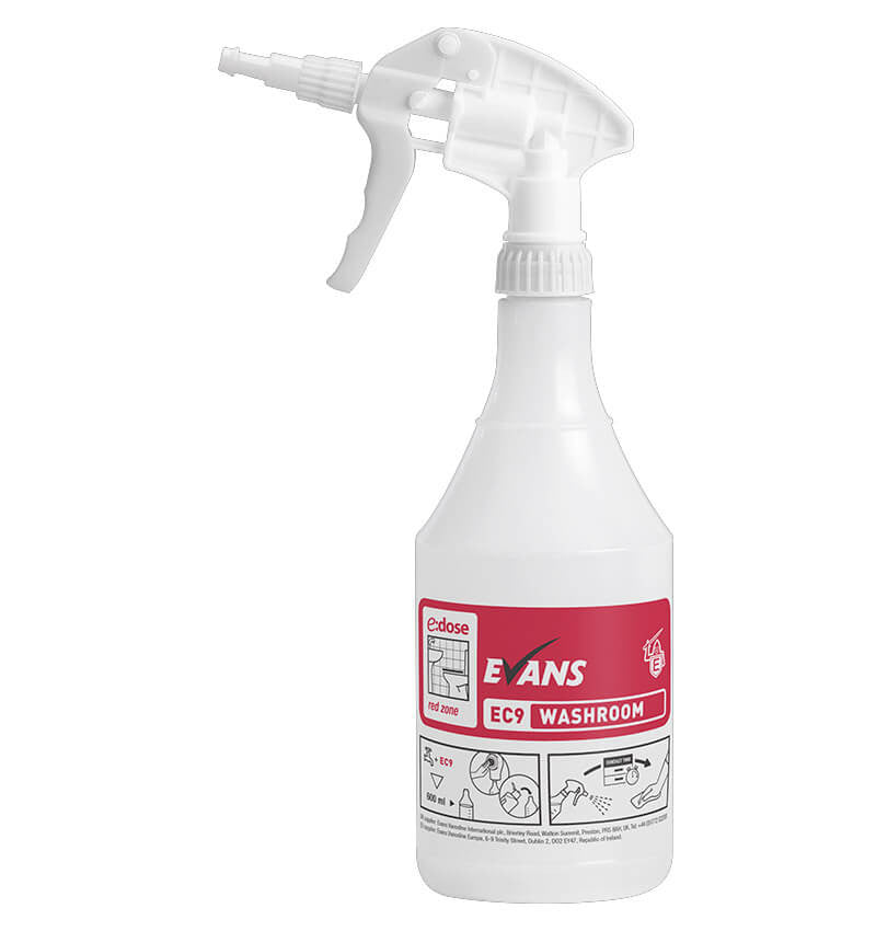 Evans E Dose EC9 Trigger Spray Bottle 1 x 6 Pack