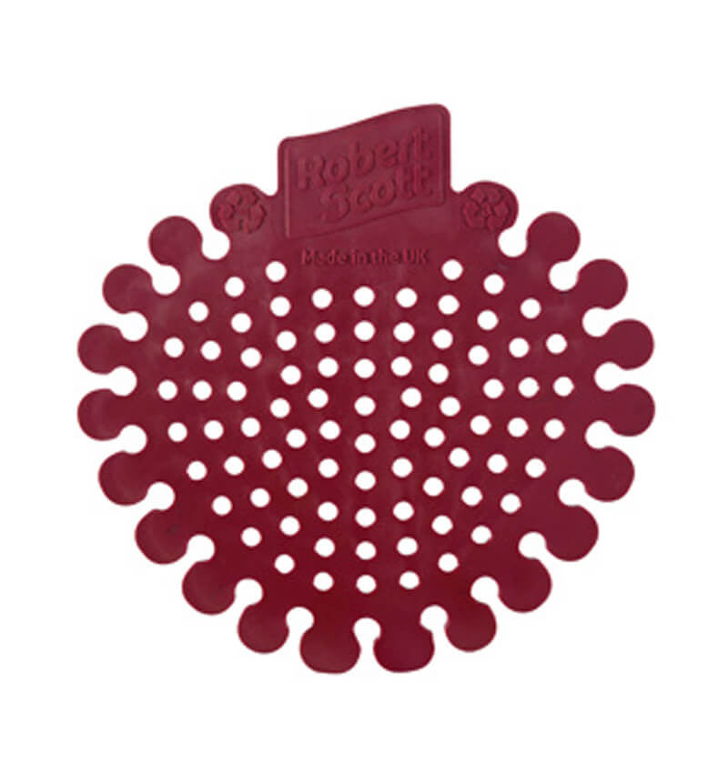 Robert Scott Deodoscreen Urinal Screen Red 12 Pack