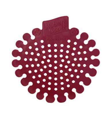 Robert Scott Deodoscreen Urinal Screen Red 12 Pack