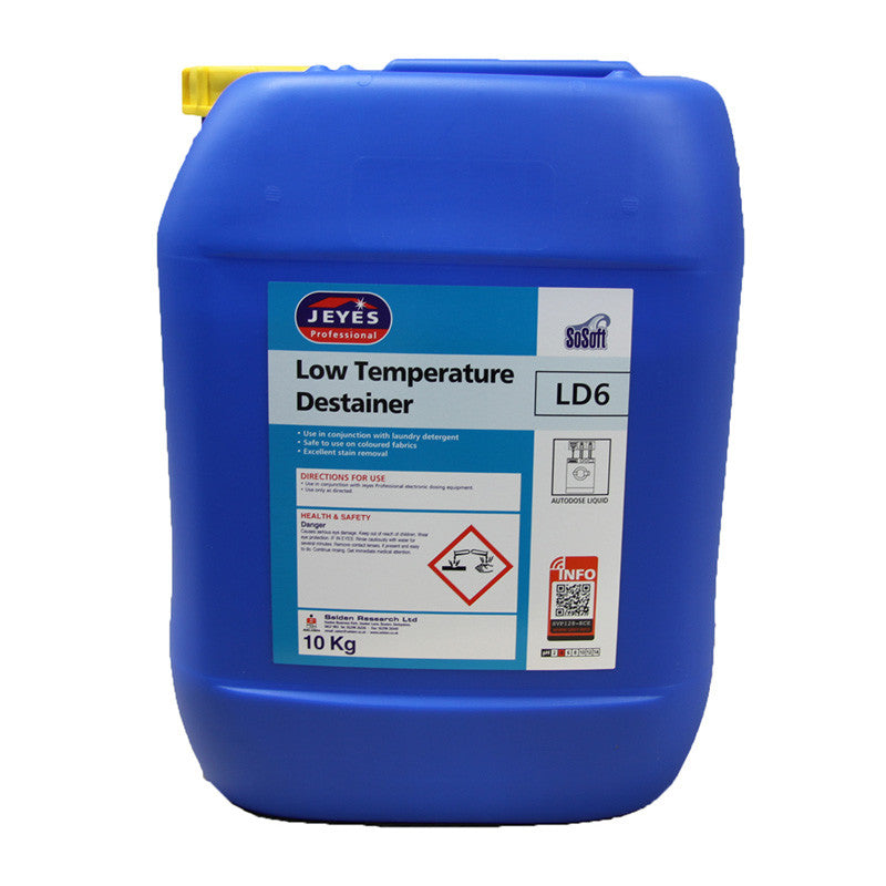 Jeyes LD6 Low Temp Destainer 10Ltr