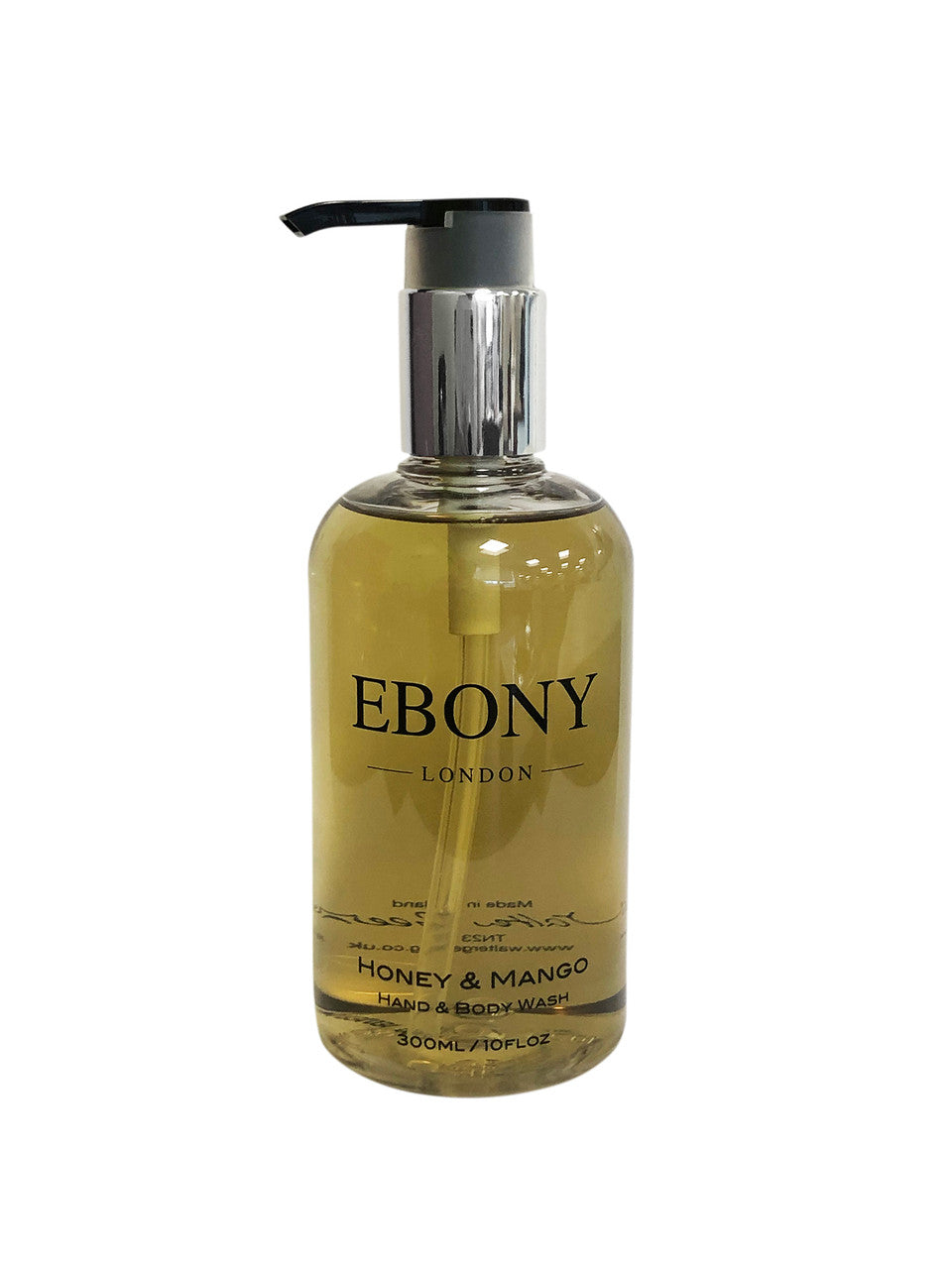 Ebony Hand And Body Wash Honey And Mango Pump Bottles 6 Pack