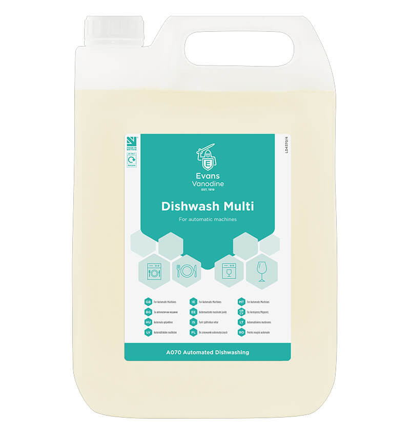 Evans Dishwash Multi 5ltr