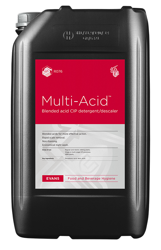 Evans Blended Acid CIP Descaler 25Ltr
