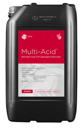 Evans Blended Acid CIP Descaler 25Ltr