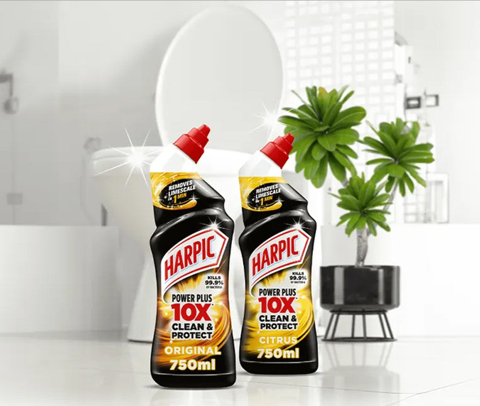 Harpic Power Plus Toilet Cleaner key features 750ml
