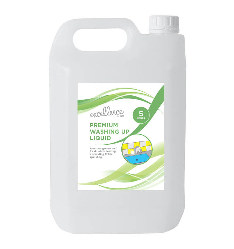 Excellence Premium Washing Up Liquid 5ltr Bottle