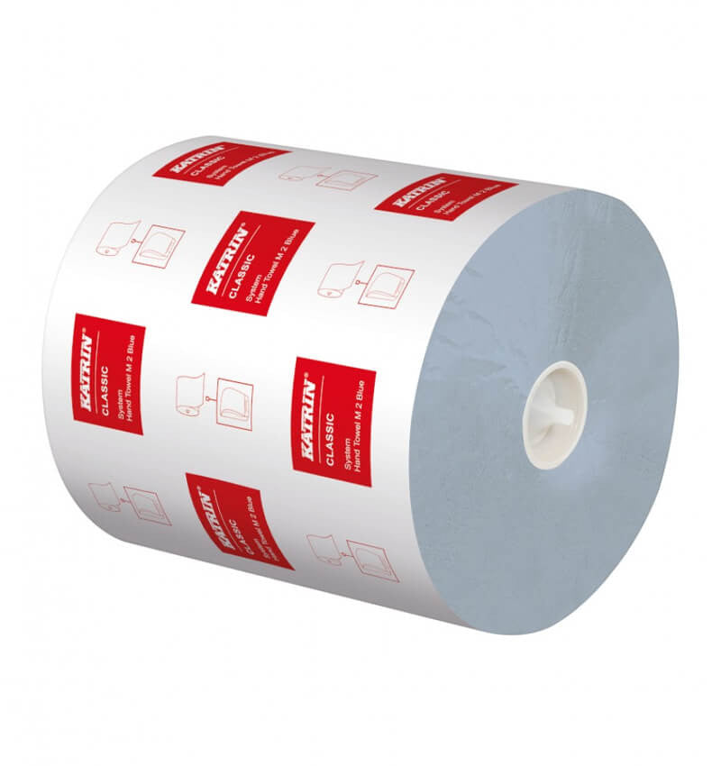 Katrin M2 Classic Hand Towel 2ply Blue On The Side