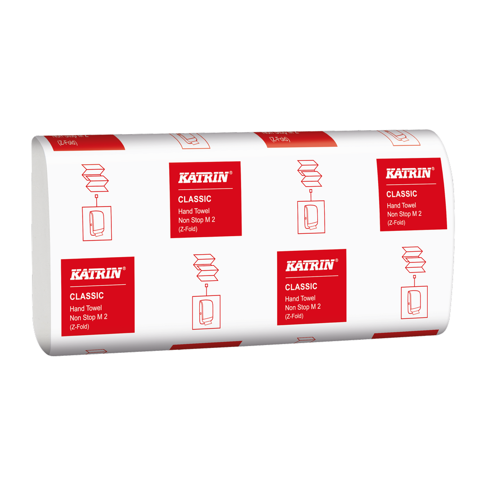 Katrin 61617 Classic Hand Towel 2ply White 4000 Pack