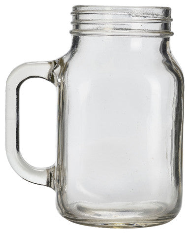 Genware Glass Mason Jar 50cl / 17.5oz 12 Pack