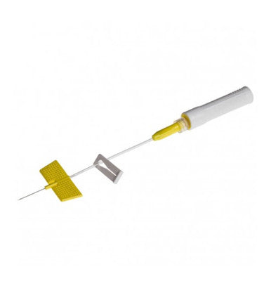 Catheter IV Saf T Intima 24g x 3/4" 19mm Yellow 25 Pack